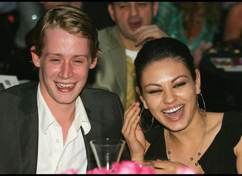 It seems like ages ago, but <a href="http://www.huffingtonpost.com/2011/01/03/its-over-mila-kunis-and-macauley-culkin-breakup_n_803457.html" target="_hplink">Kunis split from rumored fiance Culkin</a> only last year, in September 2011. They began dating in 2002.