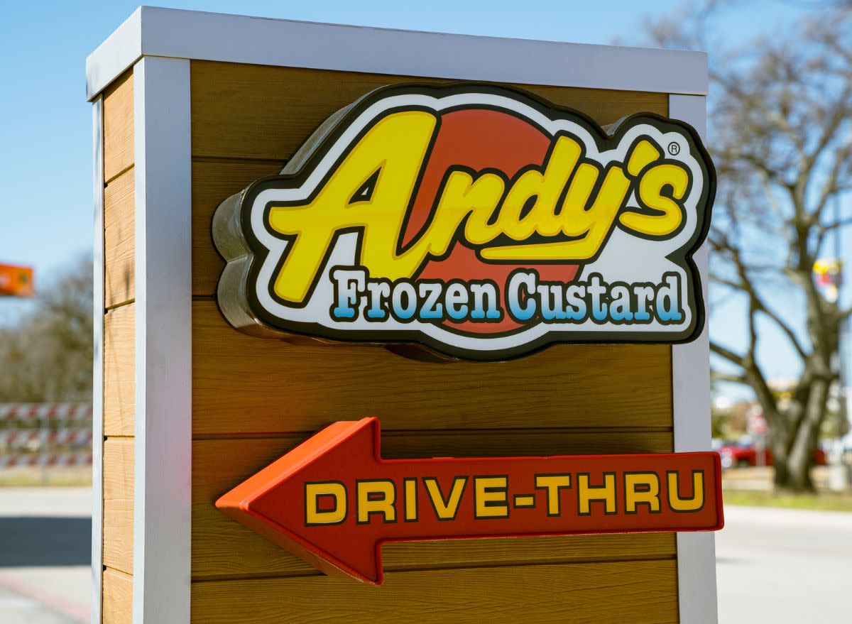 Andy's Frozen Custard sign