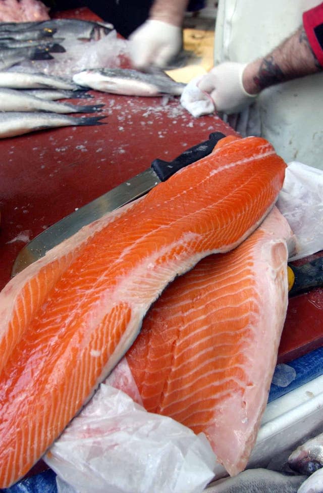 Scottish salmon sales grows