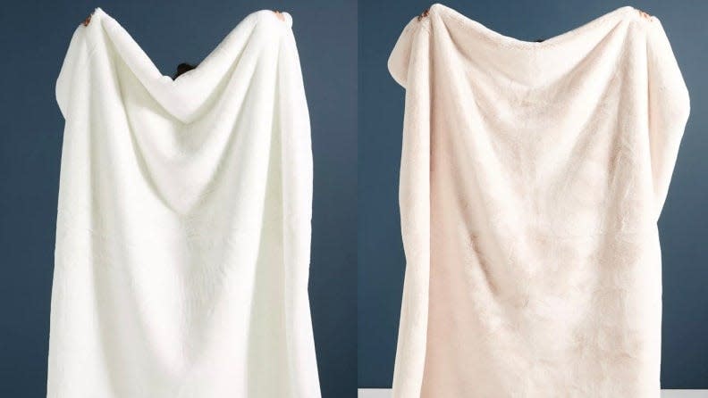 You'll want to snuggle up beneath this throw for days.