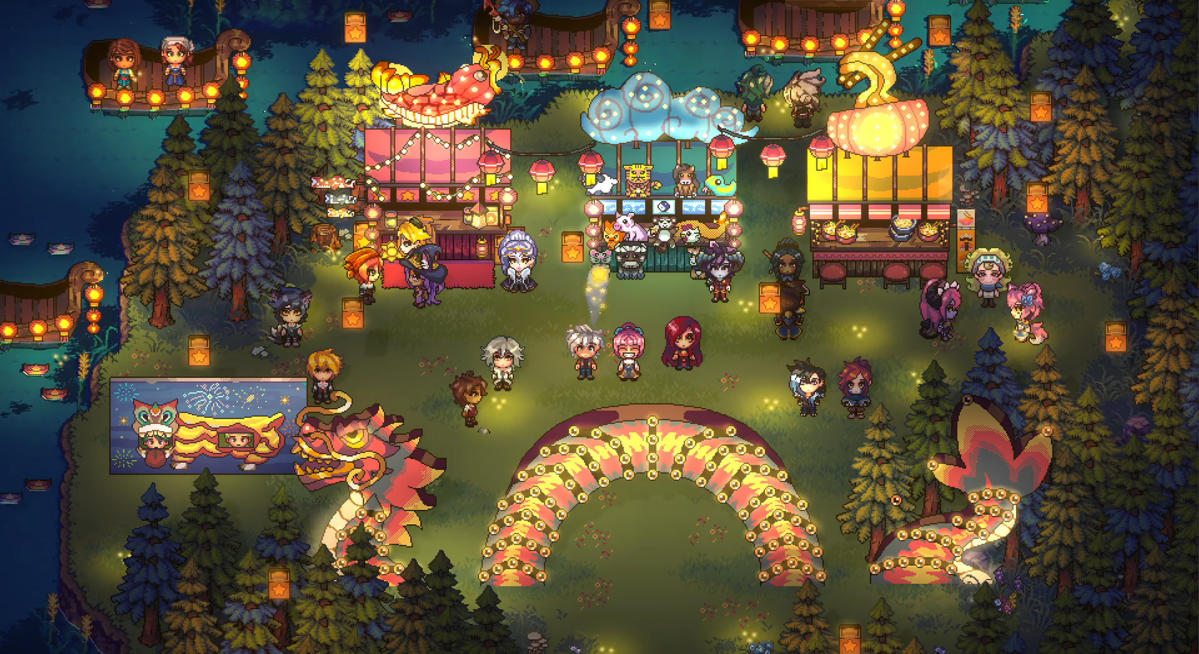 Stardew Valley meets DnD in this gorgeous farming sim that just launched  with 8-player co-op