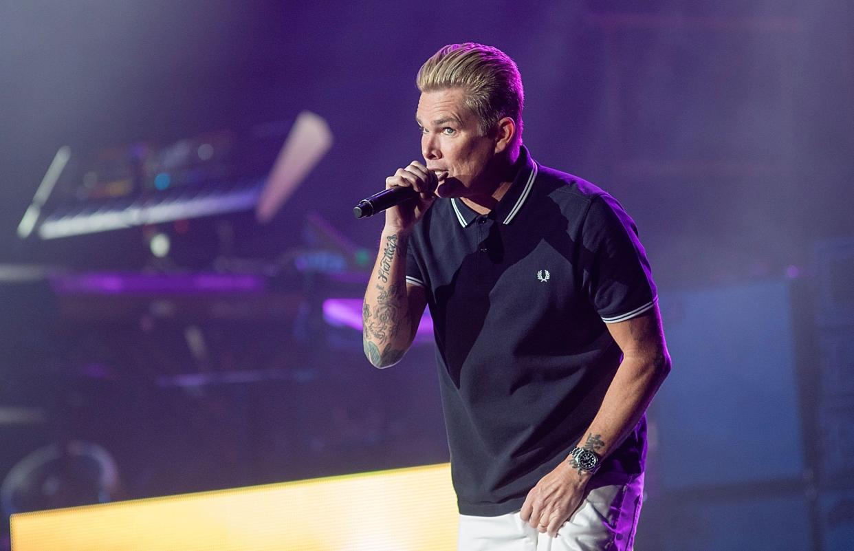 Mark McGrath performs as part of "I Love the 90's -- The Party Continues Tour" on July 28, 2017, in Cedar Park, Texas. (Photo: Rick Kern/WireImage)