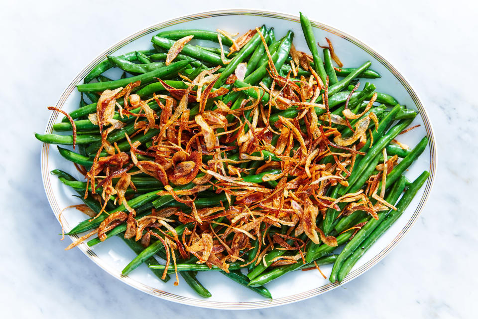 Green Beans with Shallots and Lemon