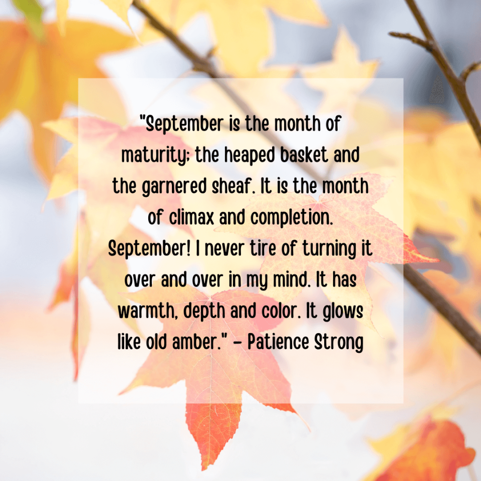September Quotes