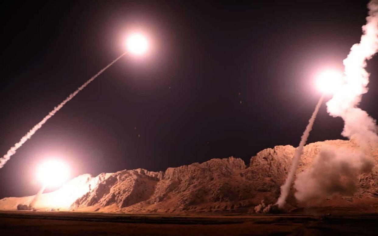 Missiles being launched from western Iran to target militants in eastern Syria - AFP