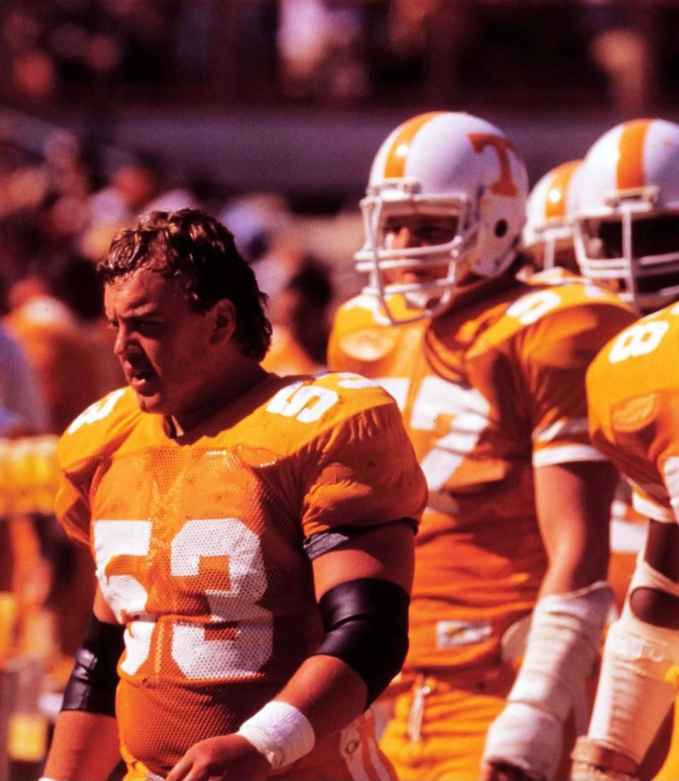 Glenn Streno was a three-year letterman offensive lineman for the Tennessee Vols from 1981-83. He earned All-SEC selection as a senior center.