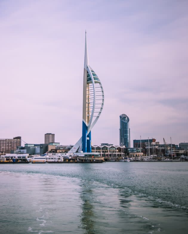 The Spinnaker Tower in Portsmouth (Photo: Gary Hider / EyeEm via Getty Images)