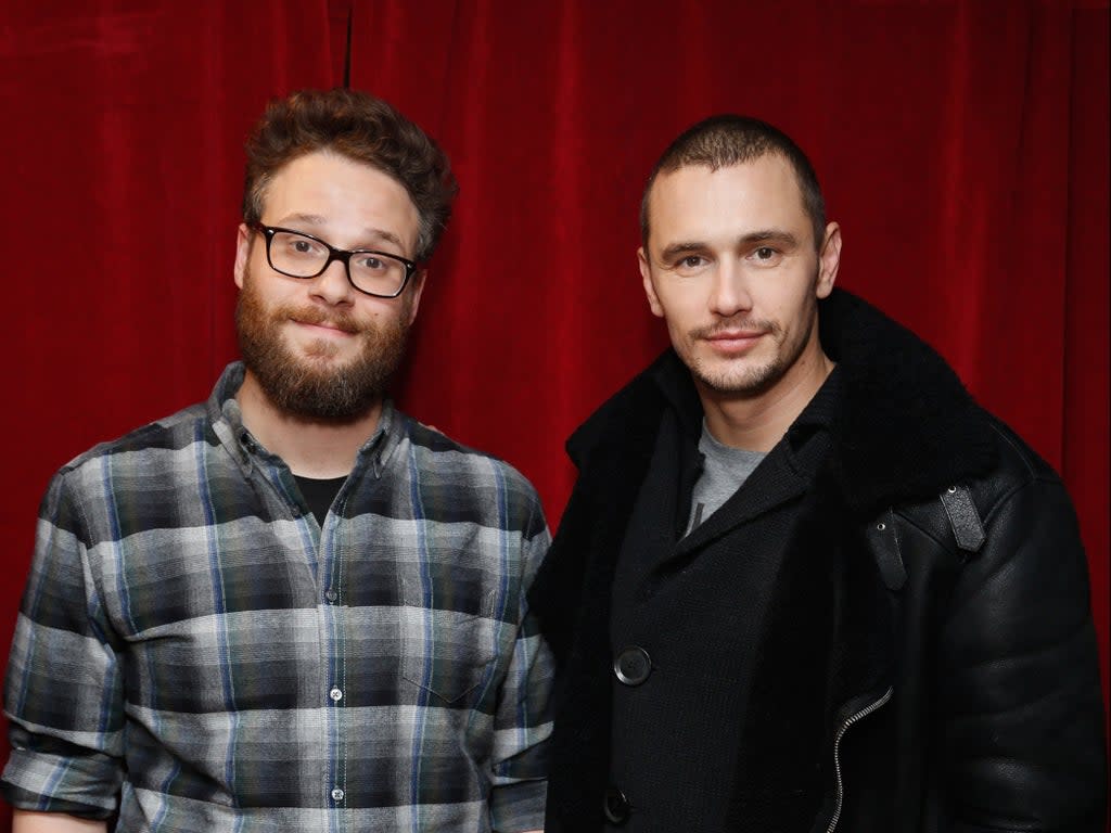 James Franco said Seth Rogen’s comments were ‘hurtful in context’ but that he understood 39-year-old actor’s position (Getty)