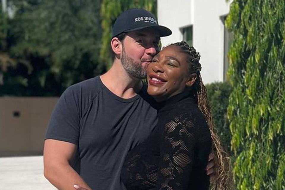 <p>Serena Williams/Instagram</p> Serena Williams and Alexis Ohanian have a date night