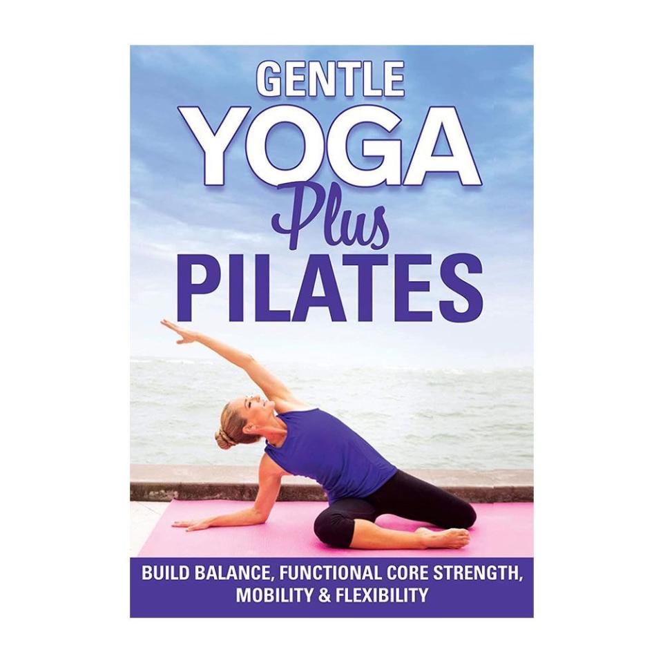 5) Gentle Yoga Plus Pilates DVD: Abs, Core, Flexibility, Balance, Two Total Body At Home Workouts with Jessica Smith