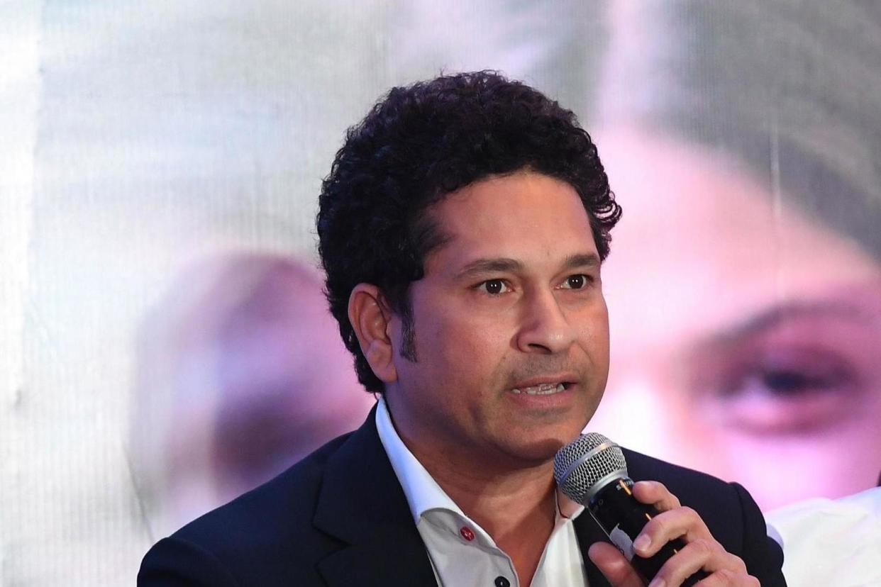 Strong partnership: Sachin Tendulkar has teamed up with Middlesex: AFP/Getty Images