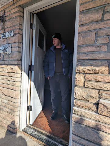 <p>Angela Andaloro</p> Brian Rodriguez in a home owned by Adele Andaloro in Queens