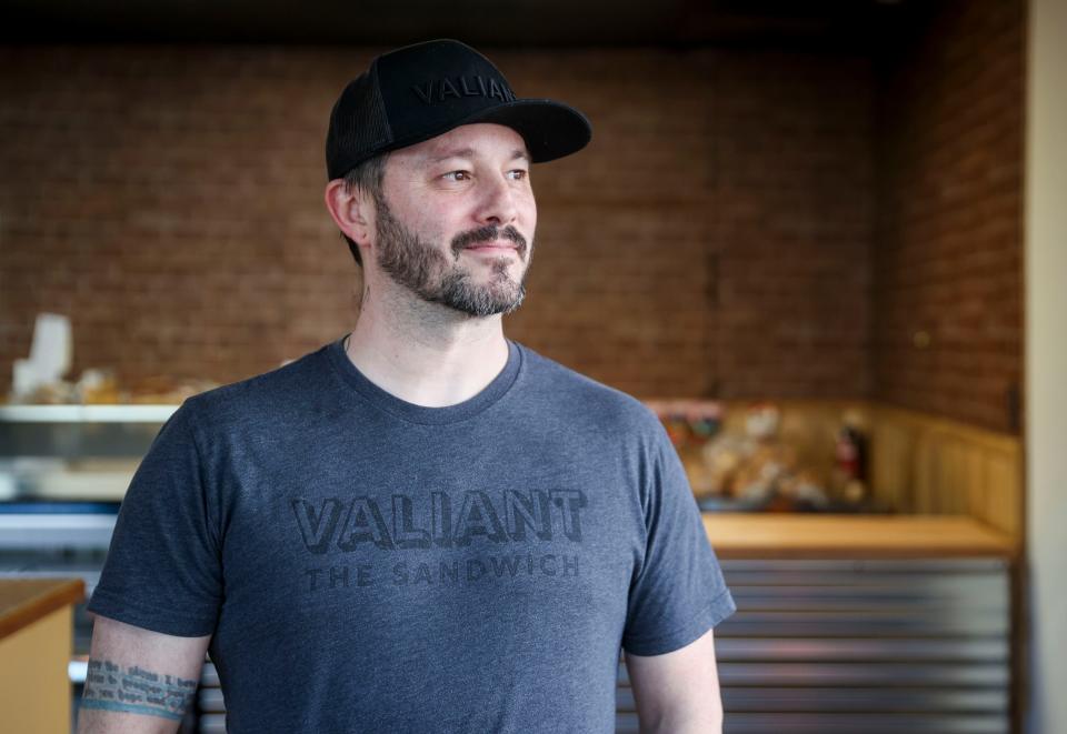 Valiant the Sandwich owner Joshua St. James has opened Bearwolf Catering and PNW Deli in Salem, Ore.