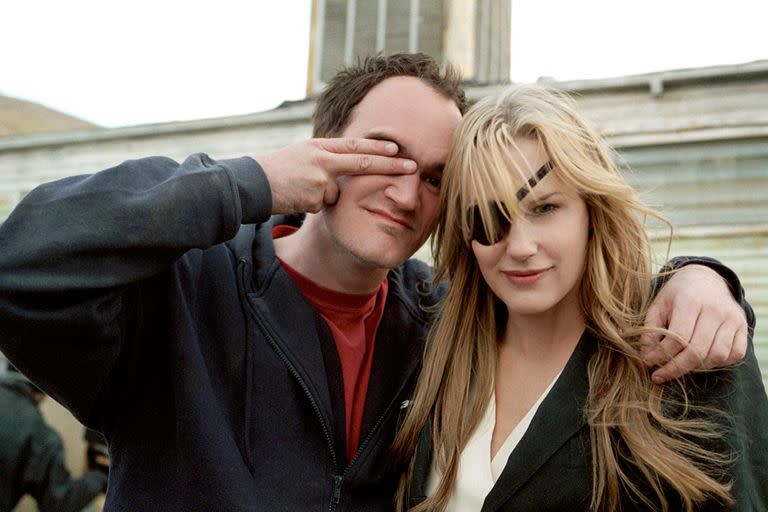 Daryl Hannah y Quentin Tarantino Kill Bill