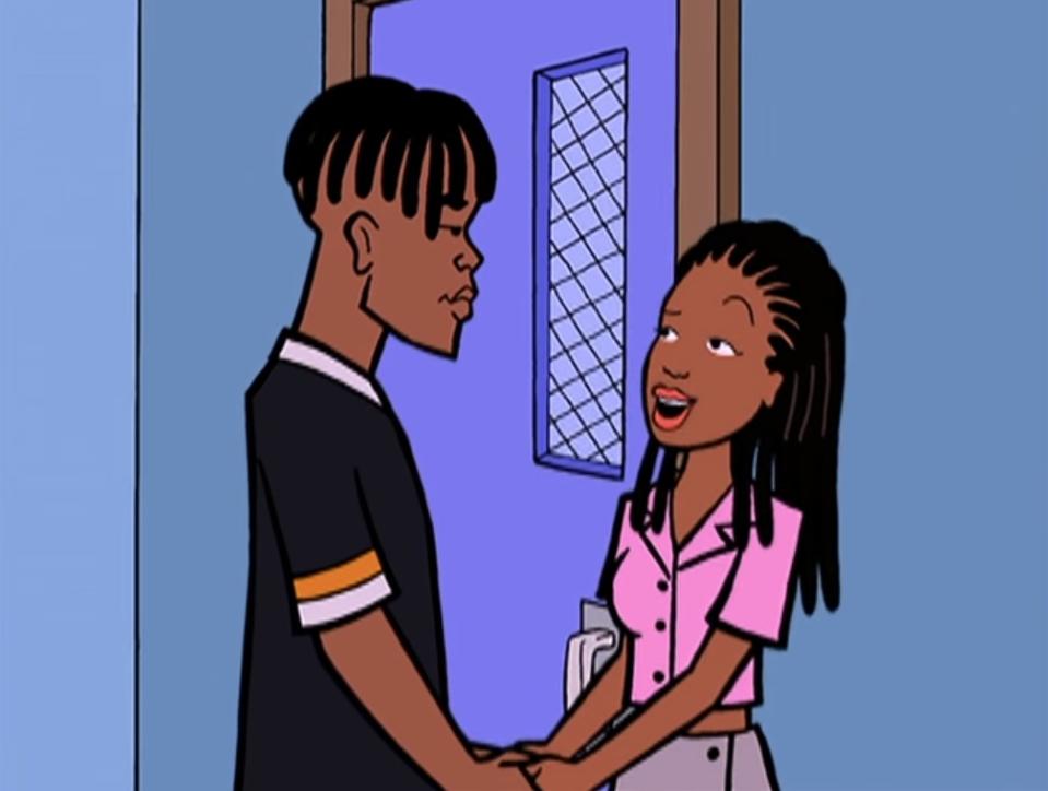 Mack and Jodie on Daria