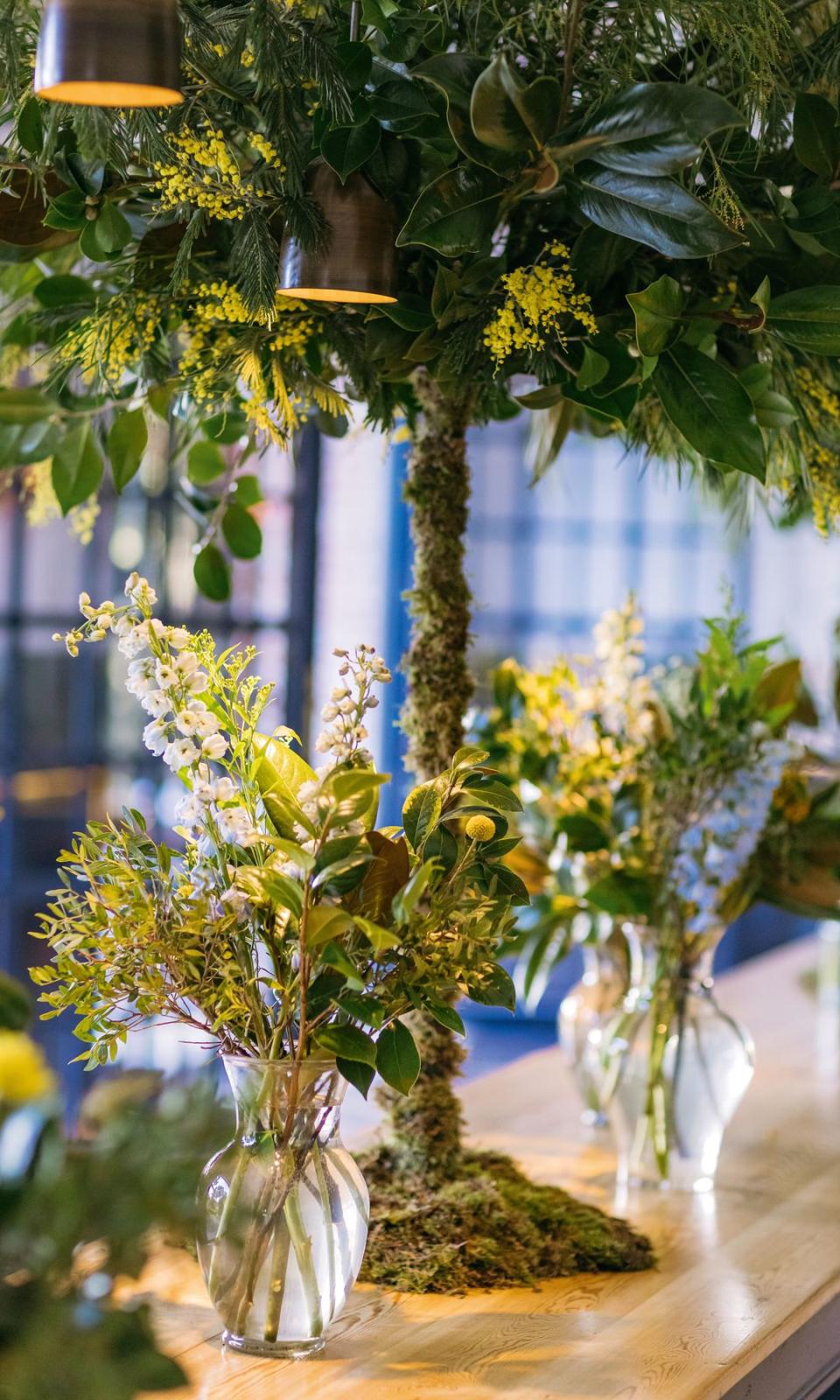 Detalles de la decoración de boda de María Hernández-Gil