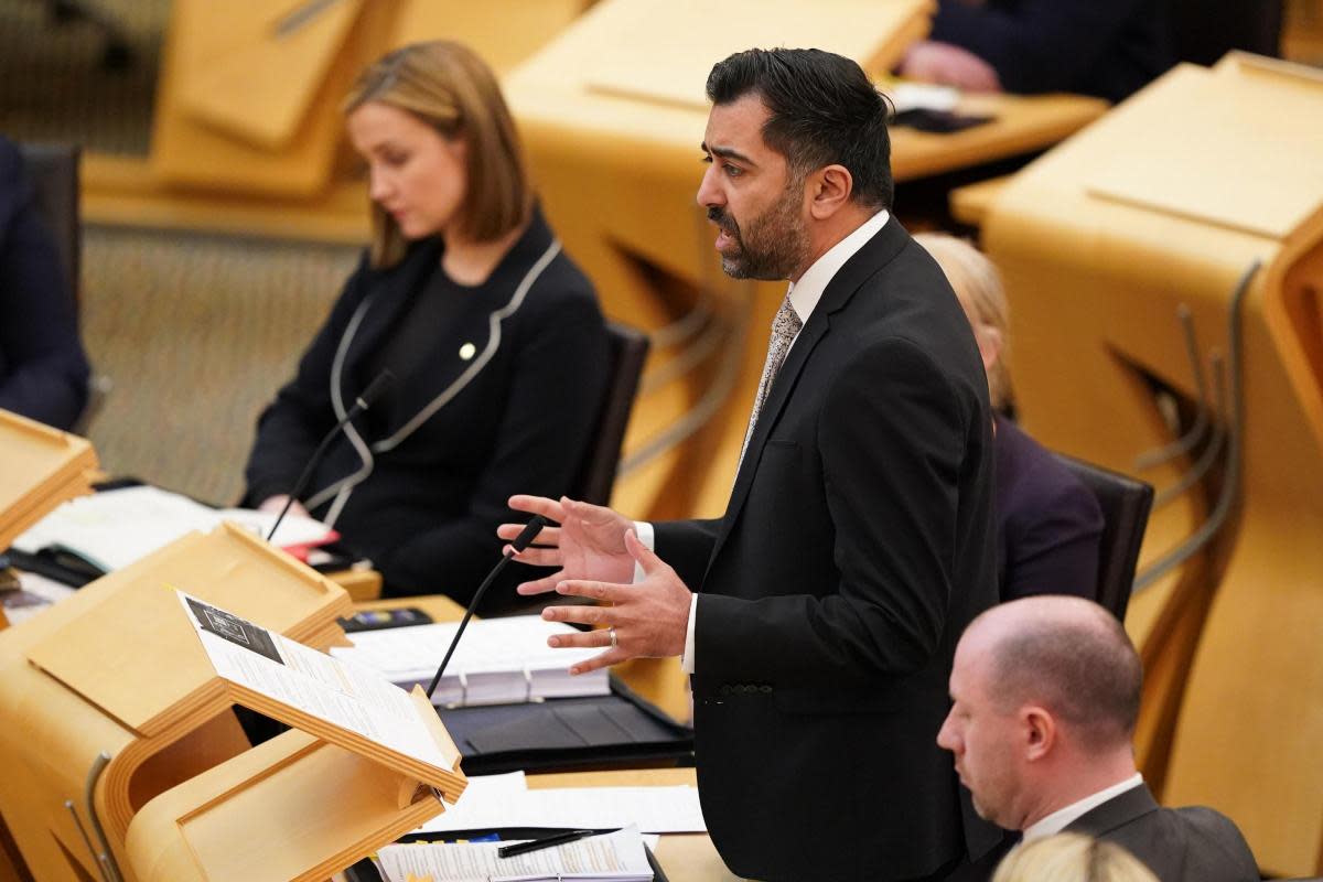 Humza Yousaf defended the Government's climate policies <i>(Image: PA)</i>