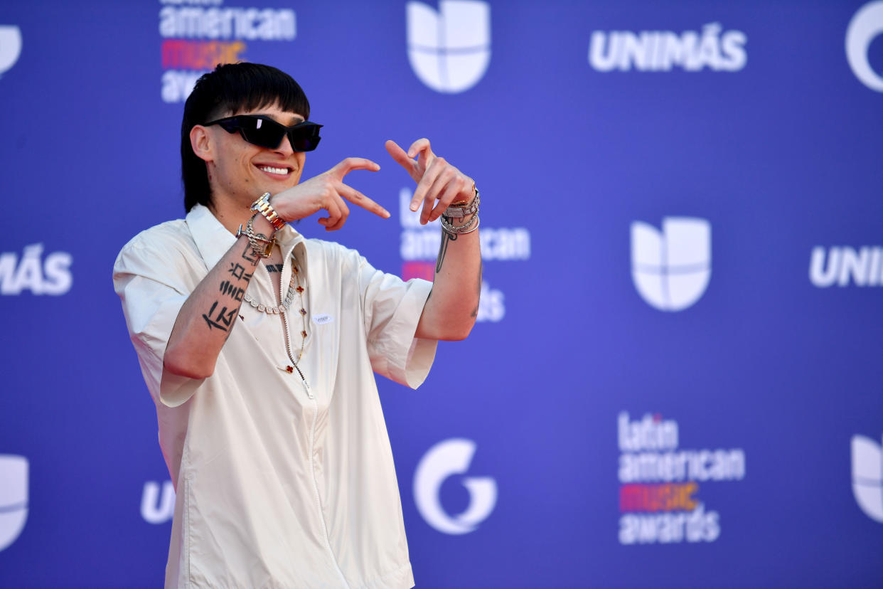 Peso Pluma (Photo by Denise Truscello/WireImage)