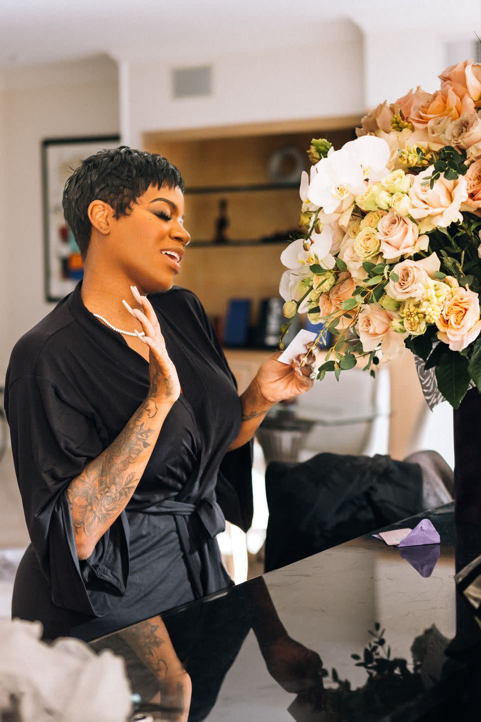 fantasia barrino taylor bts get ready golden globes 2024