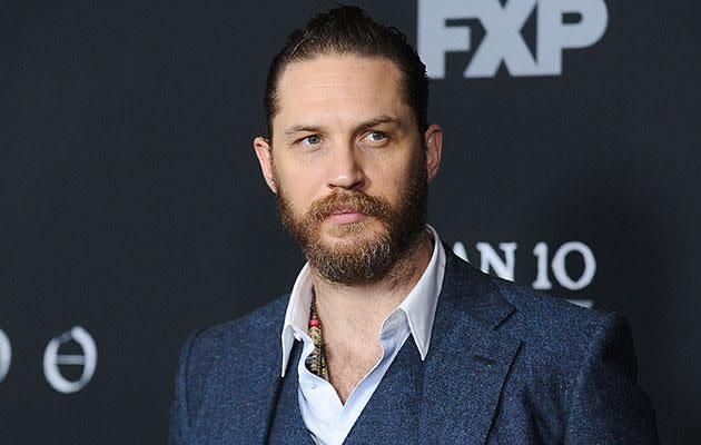 Tom Hardy is our hero in real life too. Source: Getty