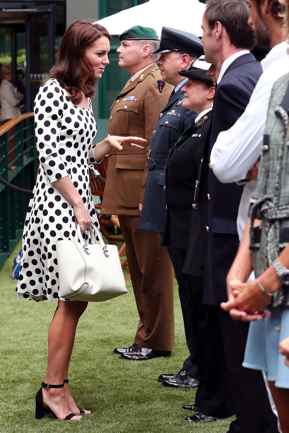 the duchess of cambridge visits the all england lawn tennis and croquet club