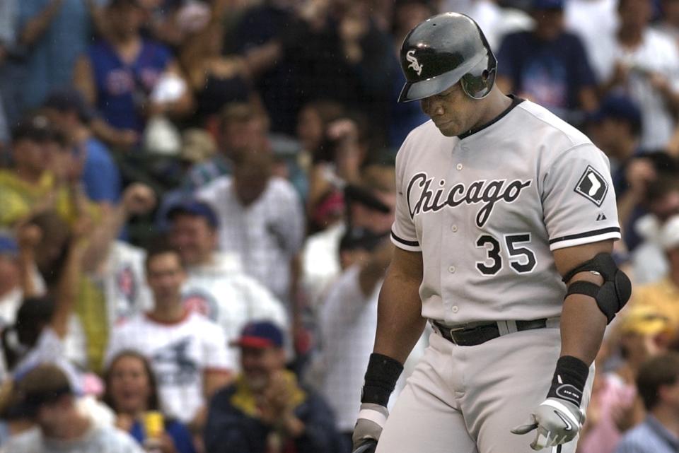 Was the Big Hurt the most hurt player in the steroids era? (AP Photo)