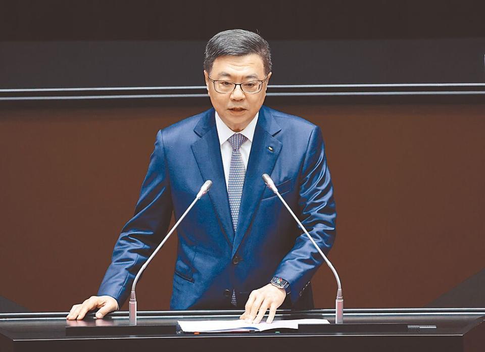 行政院長卓榮泰回應國民黨立委時強調，他並沒有反對國會改革。（姚志平攝）