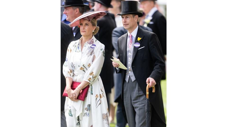 Sophie and Edward at Royal Ascot