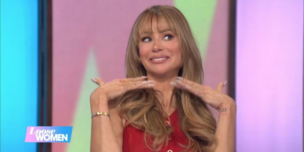 Olivia Attwood presents her hair transformation on Loose Women