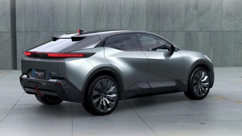 Toyota bZ Compact SUV Concept rear