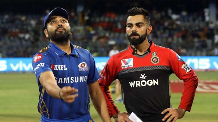 MI vs RCB, Rohit Sharma, Virat Kohli