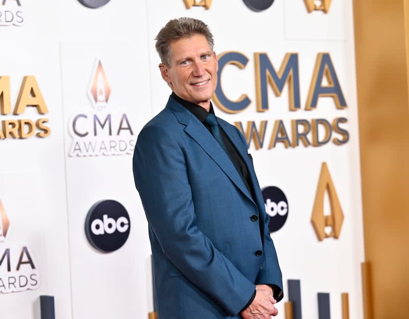 Gerry Turner arrives at the 57th Annual CMA Awards on Wednesday, Nov. 8, 2023, at the Bridgestone Arena in Nashville, Tenn. | Evan Agostini