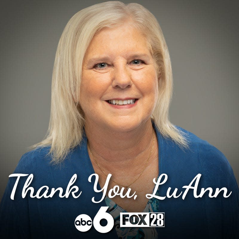Lu Ann Stoia announced in February that she would not be renewing her contract at ABC6/FOX28.