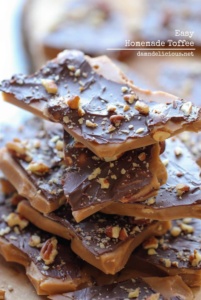 Easy Homemade Toffee