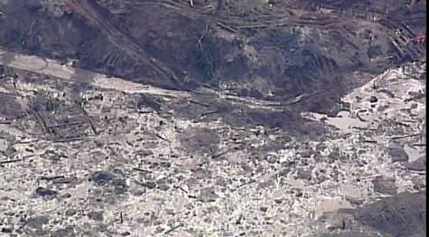 March 31, 2014: Chopper 7 was over the Oso landslide and the ongoing search for victims.