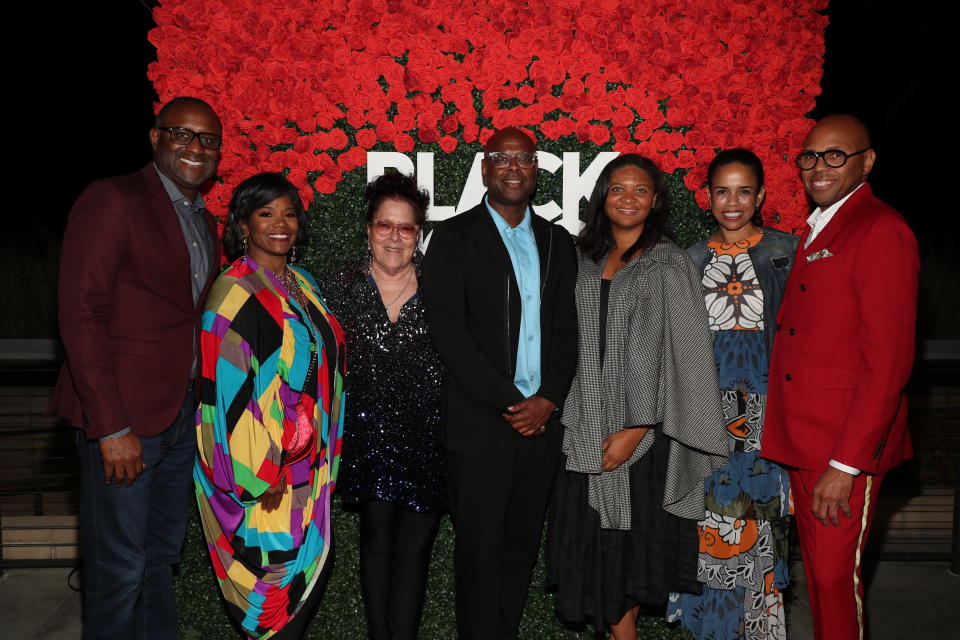 Blackhouse board members (L to R): Gordon Bobb, Jenean Glover, Carol Ann Shine, Ryan Tarpley, Elizabeth Polk, Pauline Fischer and Brickson Diamond