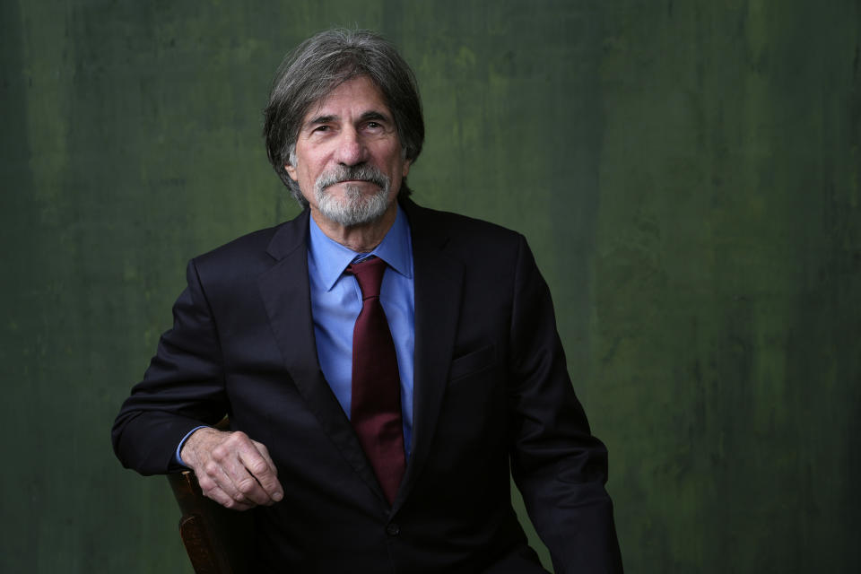 Jack Fisk poses for a portrait during the 96th Academy Awards Oscar nominees luncheon on Monday, Feb. 12, 2024, at the Beverly Hilton Hotel in Beverly Hills, Calif. (AP Photo/Chris Pizzello)