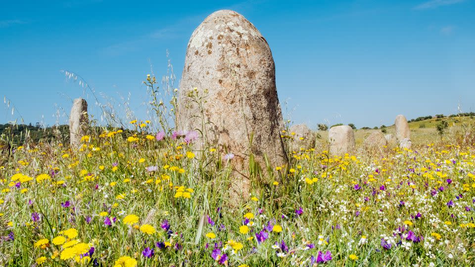 The standing stones at Xerez Cromlech are reminders of rituals practiced millennia ago. - Alex Robinson/robertharding/Getty Images