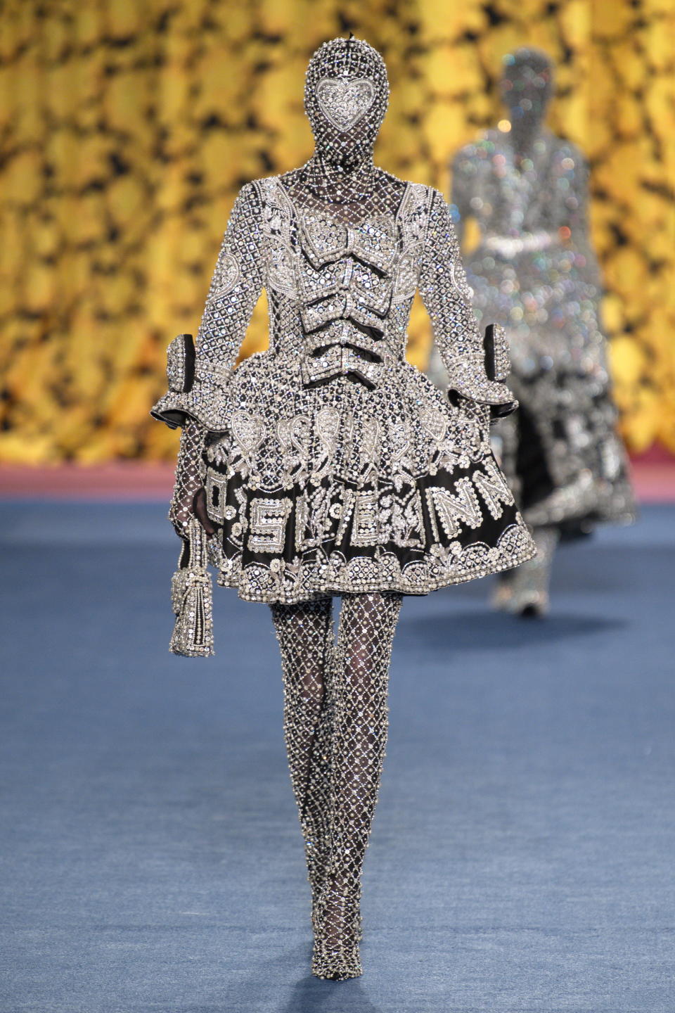 An intensely embellished look by Richard Quinn. - Credit: Courtesy
