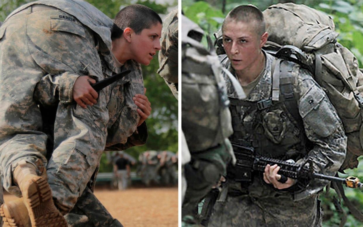 US Army recruits in combat training - Reuters