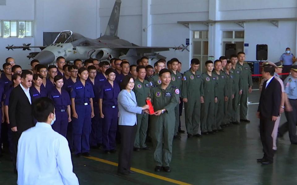 Air force pilots -  Johnson Lai/AP