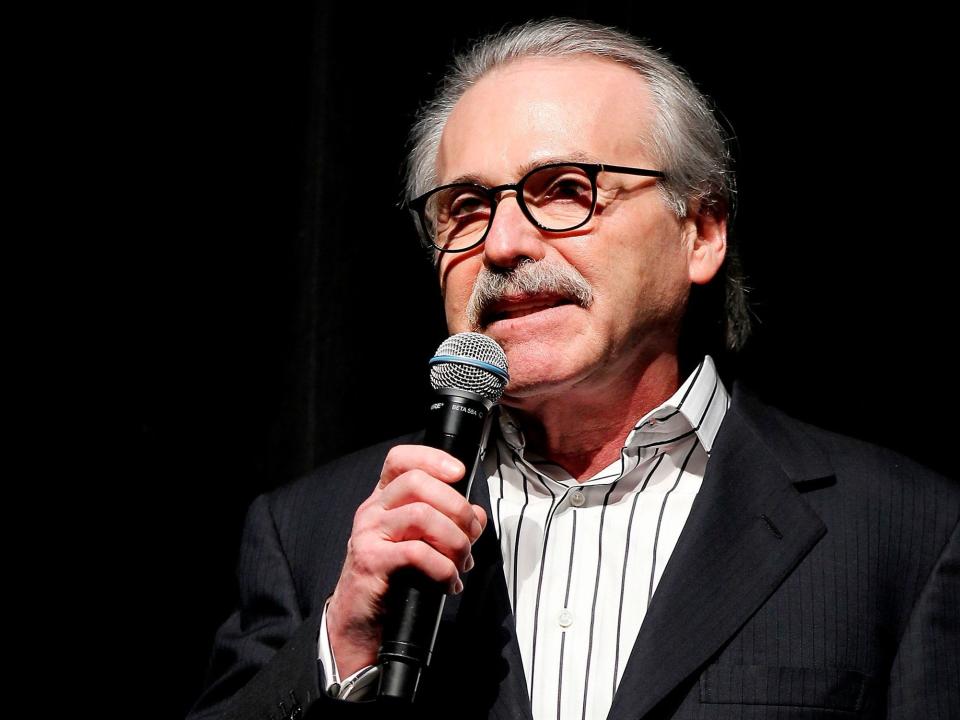 David Pecker, Chairman and CEO of American Media Inc, has reportedly been granted immunity by federal prosecutors investigating hush money payments made by Donald Trump's lawyer Michael Cohen: AP