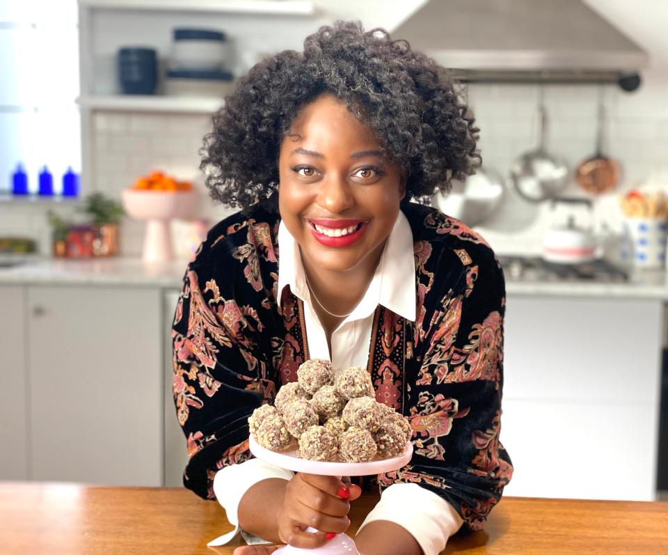 Girl Scout Alum and full-time foodie Vallery Lomas