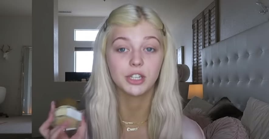  Loren Gray常以素顏樣貌入鏡。（圖／翻攝自YouTube Loren Gray）