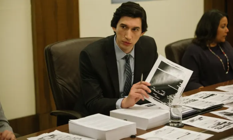 <p>Amazon</p><p>Adam Driver stars as dogged investigator Daniel Jones in this Amazon-produced political thriller exploring the CIA’s secretive ‘enhanced interrogation’ programme. Engrossing and eye-opening, Driver faces resistance and interference as he strives to uncover the truth that numerous interested parties are all too keen to hide.</p>