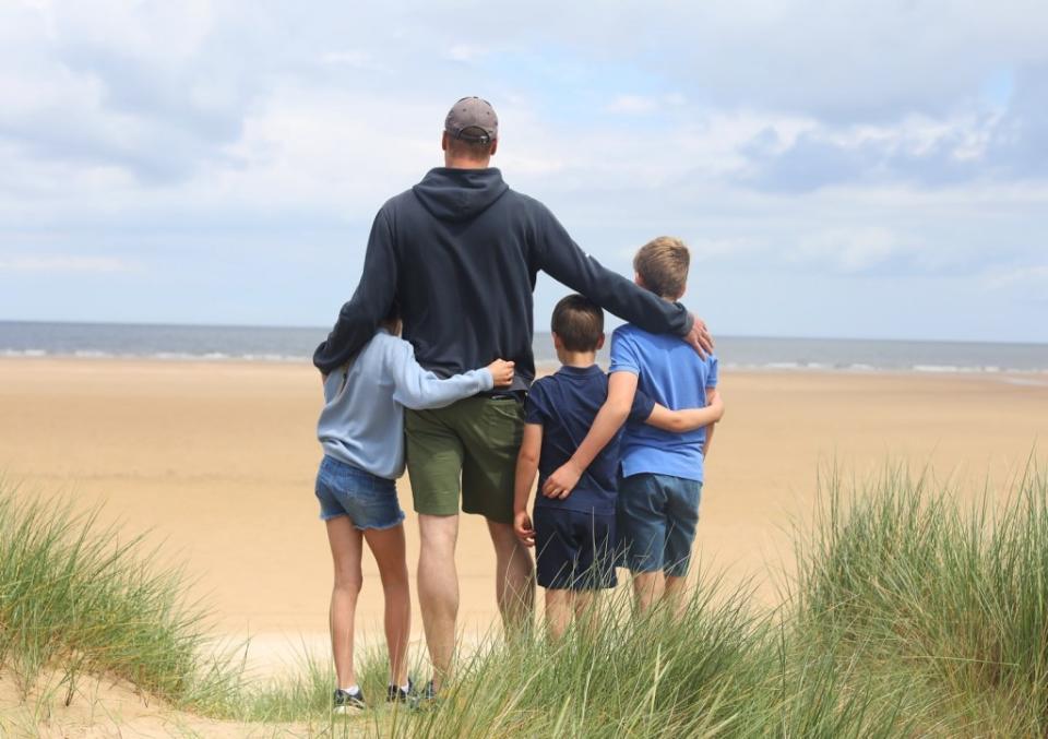 In honor of Father’s Day last week, the Waleses shared a sweet snap fo William and the kids. Prince and Princess of Wales/Instagram