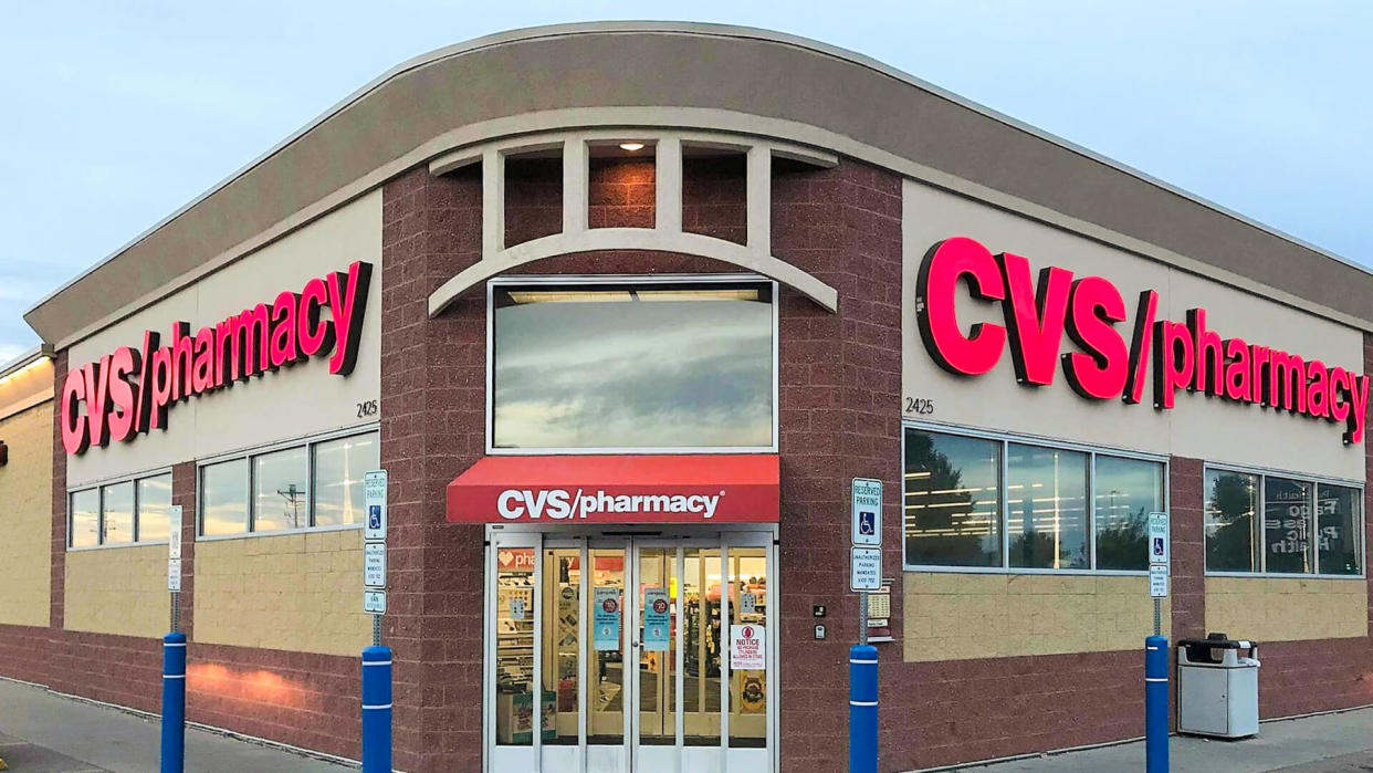 Fargo North Dakota/USA-August 31 ,2019 , Main Entrance OF CVS Pharmacy , CVS Pharmacy is a subsidiary of the American retail and health care company.