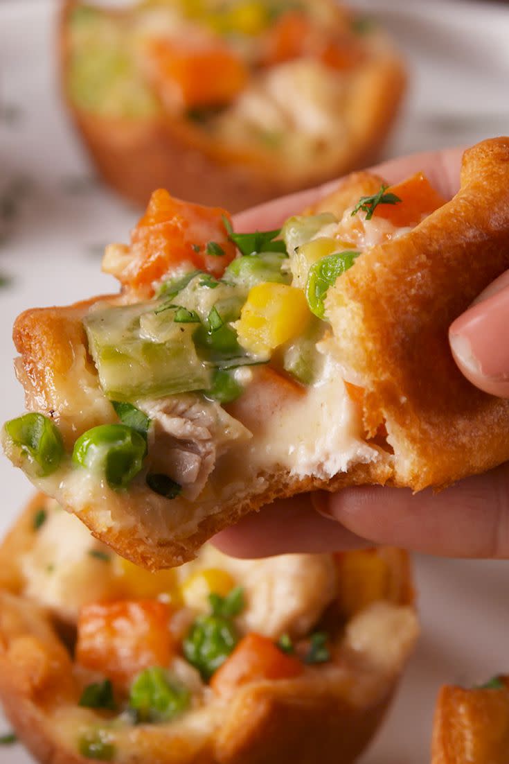 Chicken Pot Pie Cups