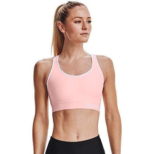 7)  Women's Armour Mid Keyhole Sports Bra