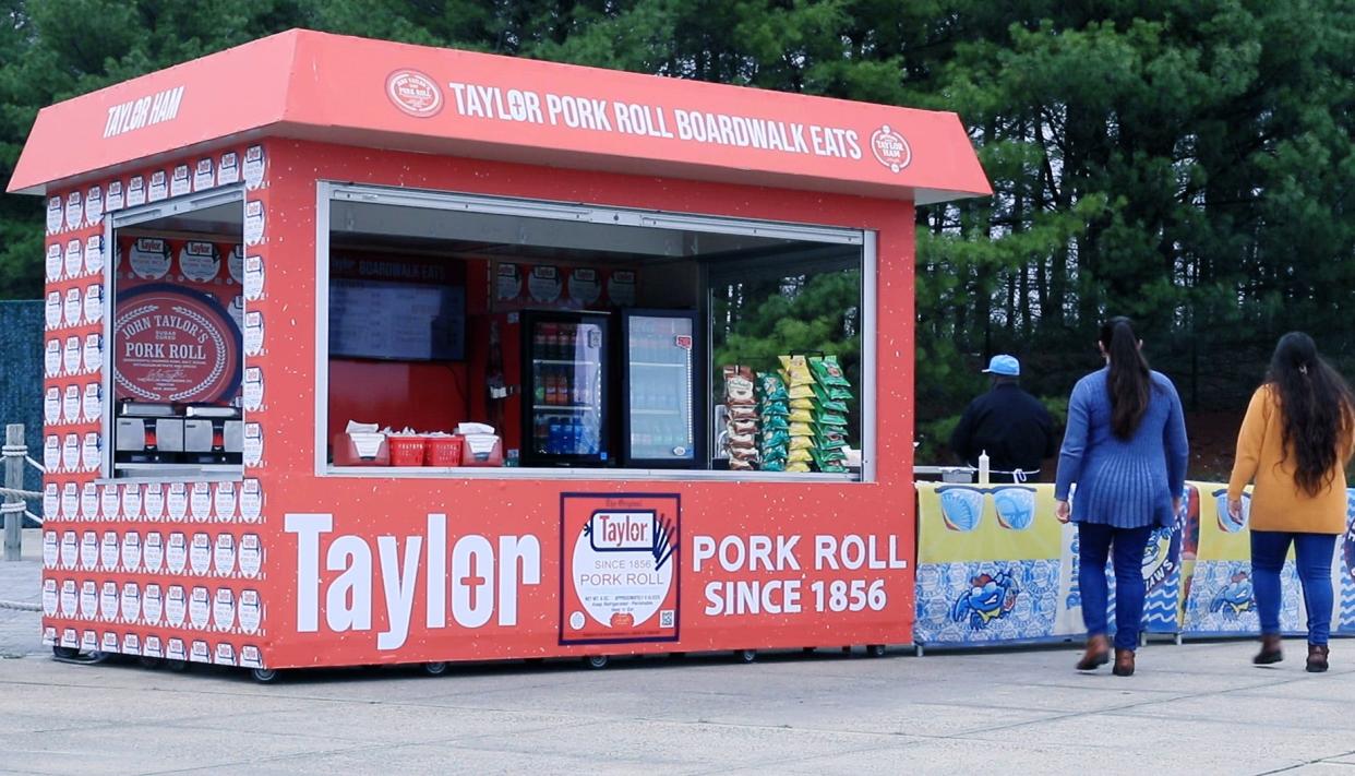 ShoreTown Ballpark, home of the Jersey Shore BlueClaws, has opened the Taylor Pork Roll Boardwalk Eats stand at the stadium. The Jersey staple is available in many variations, from the classic pork roll, egg and cheese sandwich to pork roll-topped mac and cheese.